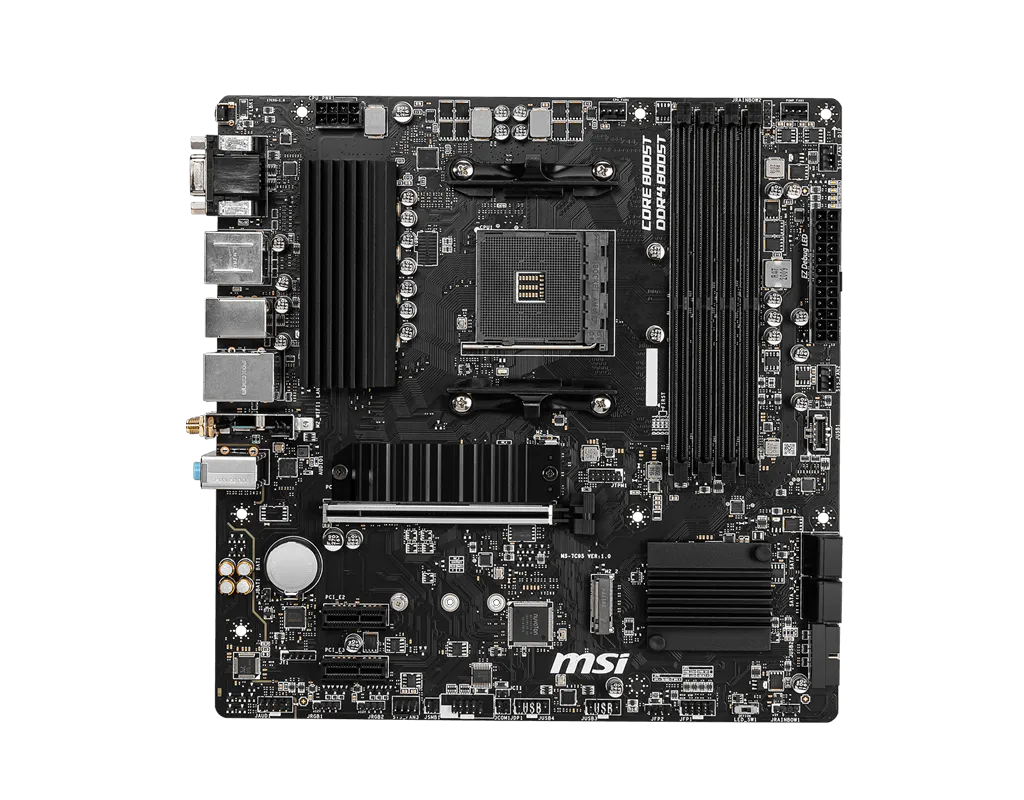MSI B550M PRO-VDH WIFI view 2